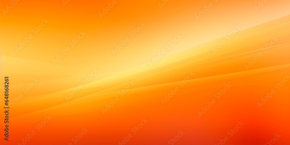 Naklejka premium Abstract Orange Gradient Background with Spotlight Shine and Vignette Border. Perfect for Presentation and Art Projects