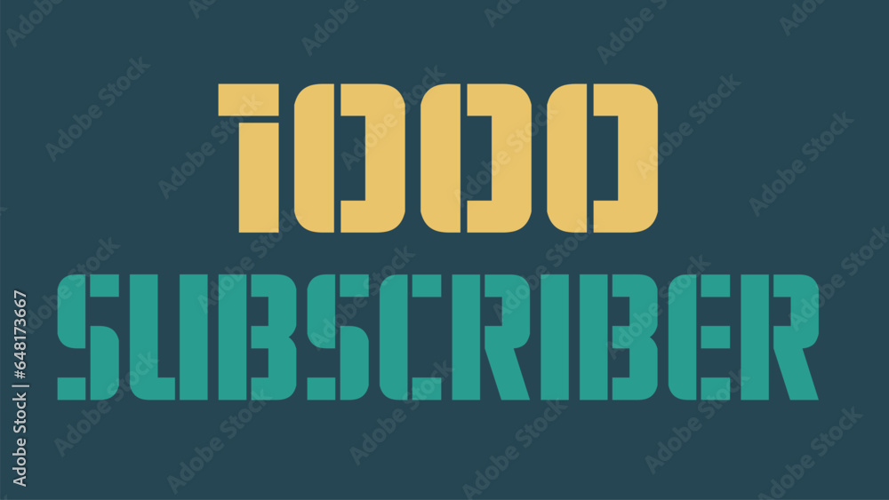 Subscriber achievement background or banner. Subscriber achievement background or banner.