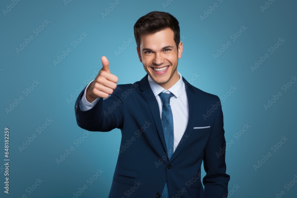 Close up portrait of young successful man Close up portrait of young successful man