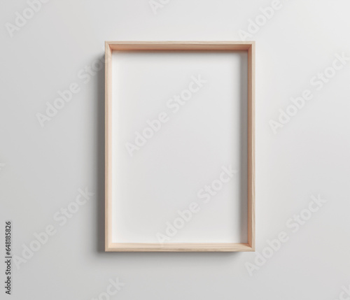 Valokuva Wood Floating Frame Mockup