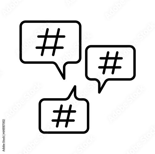 hashtag