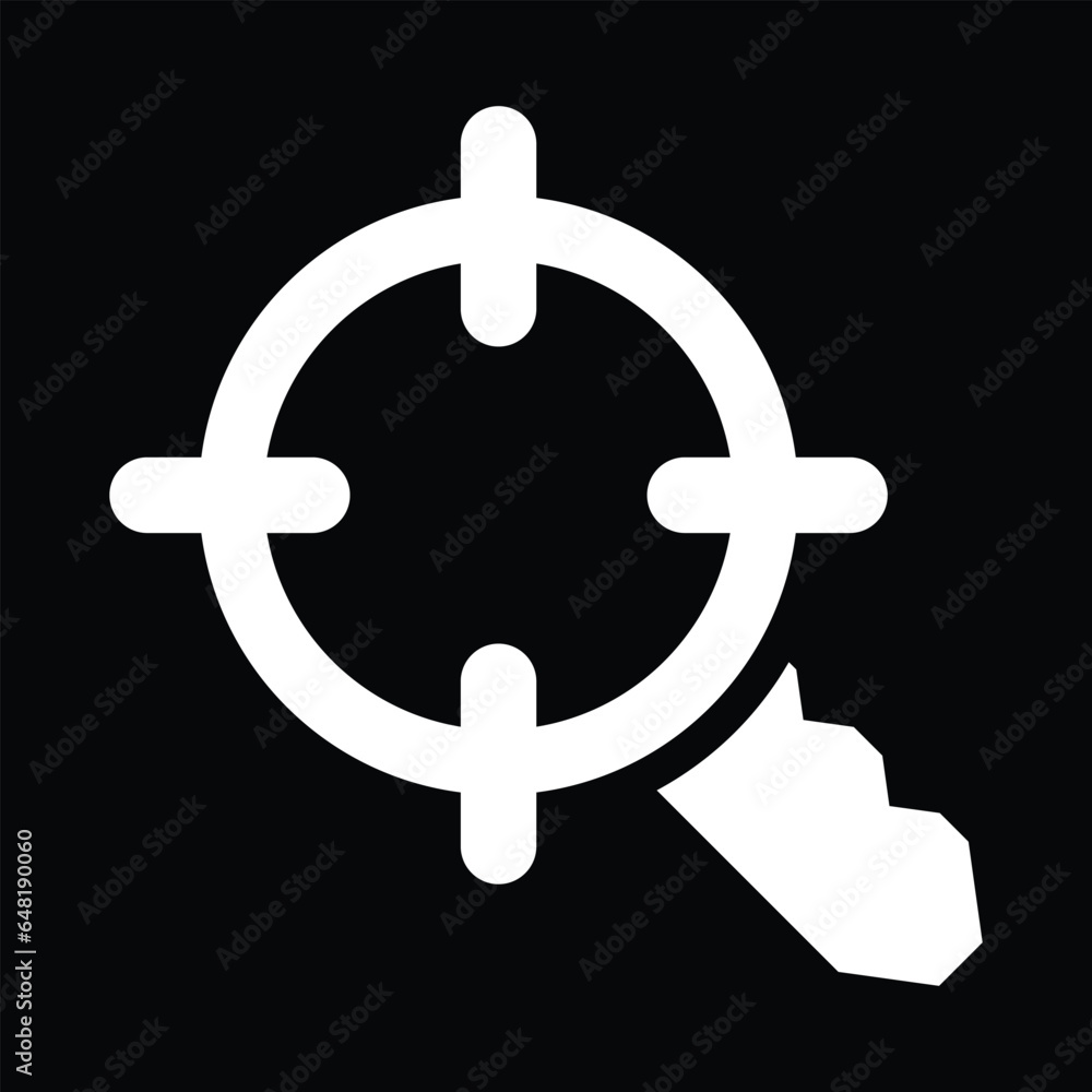 Target focus icon symbol design image, illustration of the success goal icon concept. Target focus icon symbol design image, illustration of the success goal icon concept.