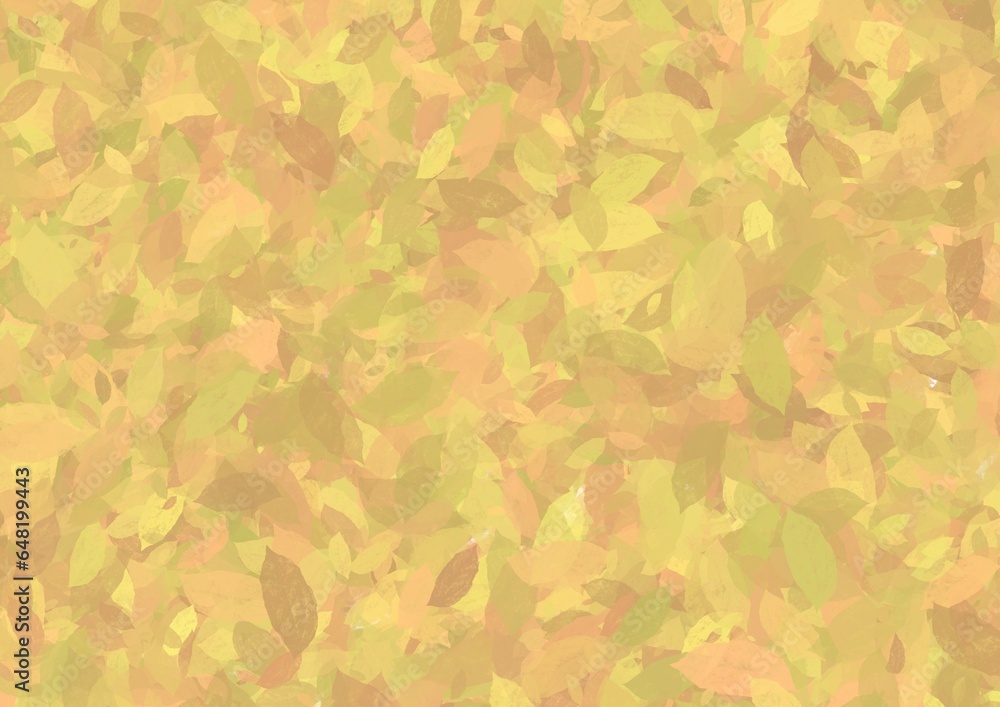 green dry leaf background