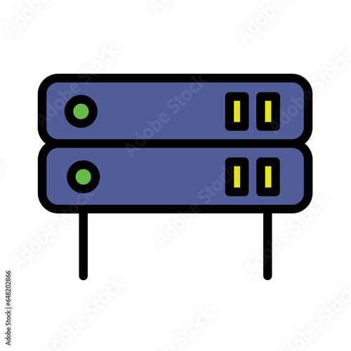  Cloud Server Web Icon