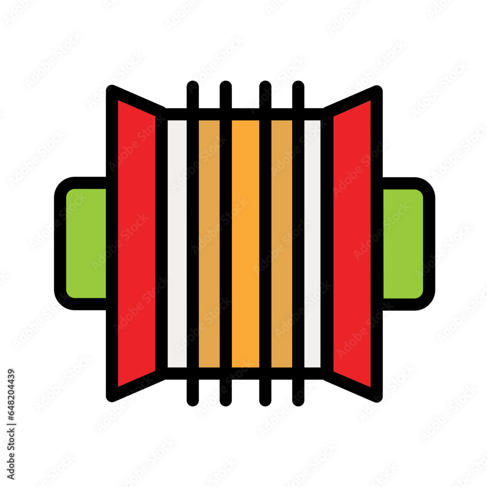Fototapeta premium Instrument Music Play Icon