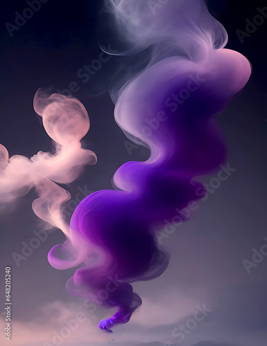 smoke foggy purple gradient abstract background 