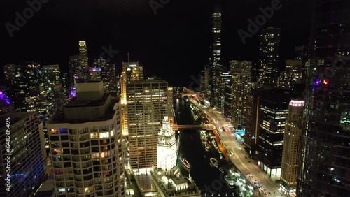 Wallpaper Mural Aerial Illinois Chicago Torontodigital.ca