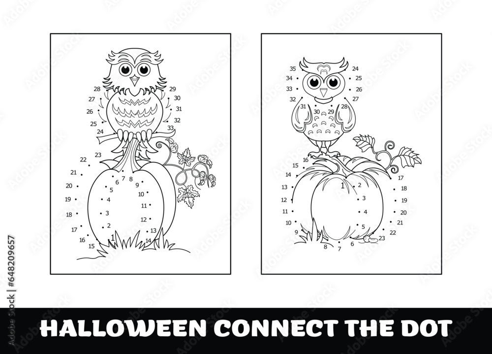 Halloween numbers game, education dot to dot game for children. Halloween pumpkin to be traced by numbers, Connect dots for numbers. Halloween numbers game, education dot to dot game for children. Halloween pumpkin to be traced by numbers, Connect dots for numbers.