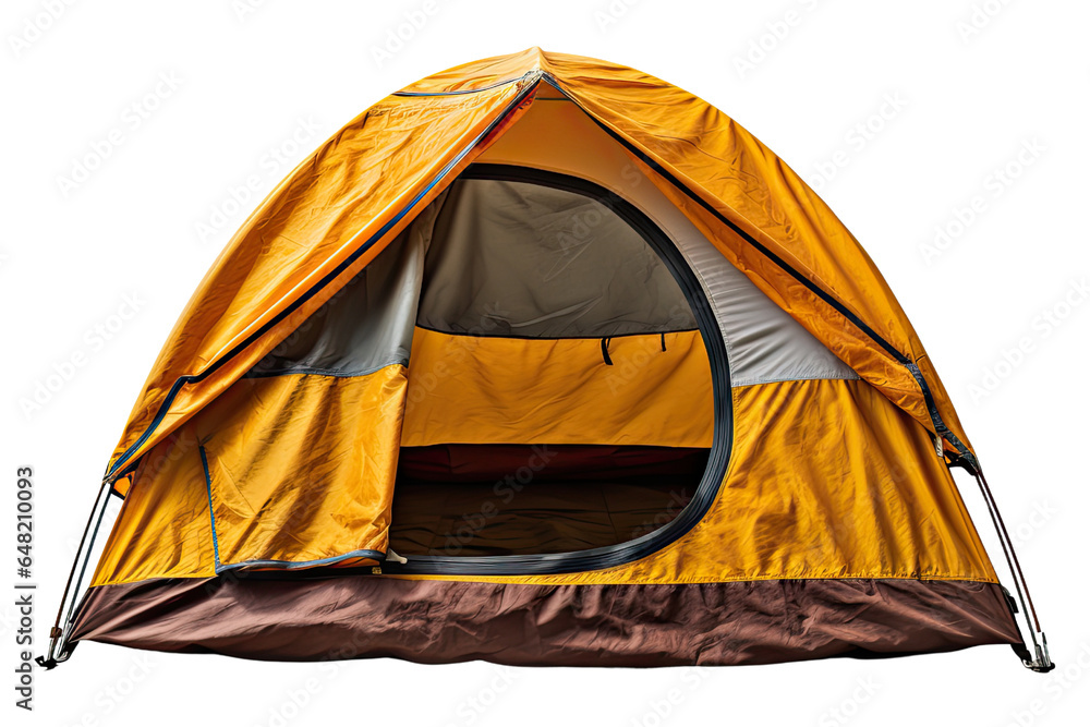 Tent  ,cut out transparent isolated on white background ,PNG file ,artwork graphic design illustration.