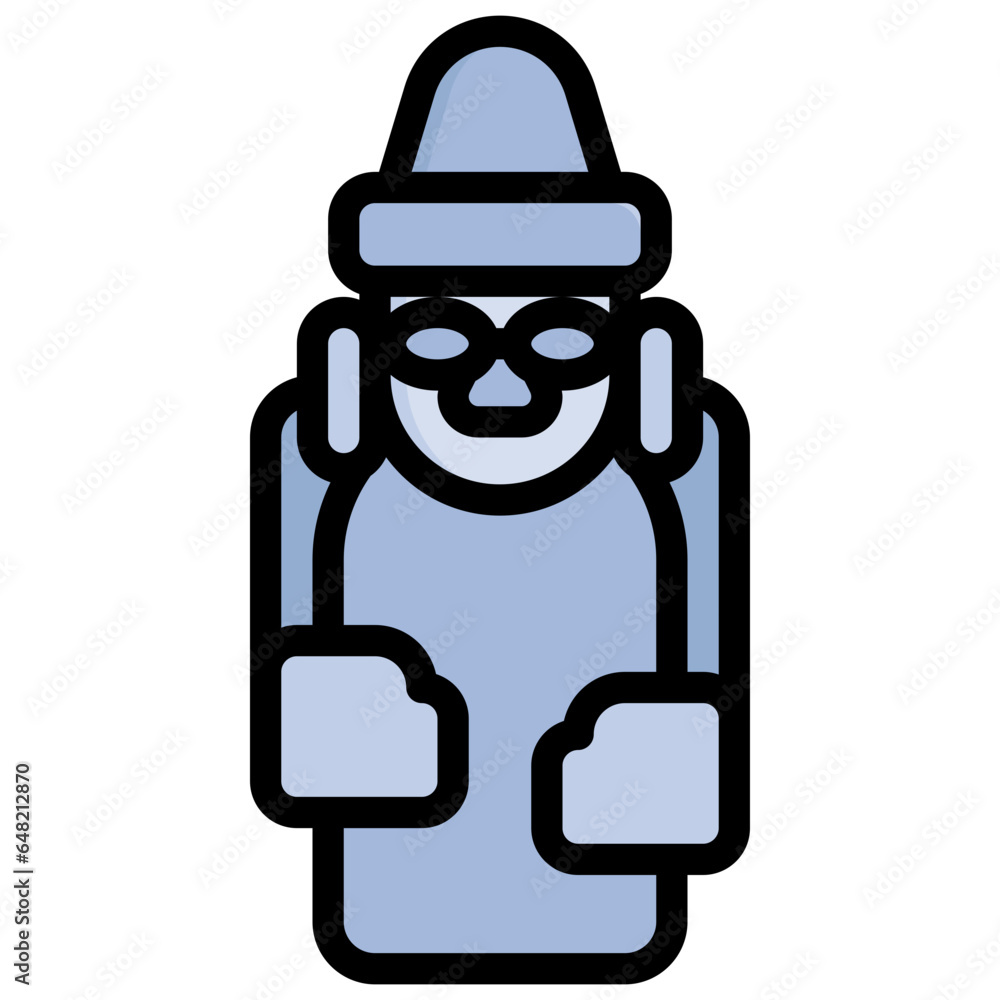 DOL HAREUBANG filled outline icon,linear,outline,graphic,illustration DOL HAREUBANG filled outline icon,linear,outline,graphic,illustration