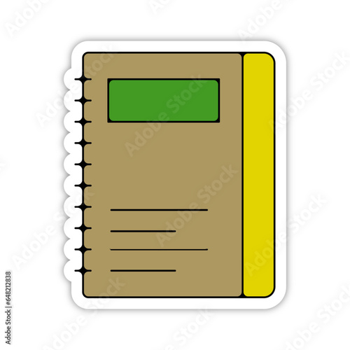 picto pictogramme icones et symboles boutons trace carnet livre cachier note travail relief
