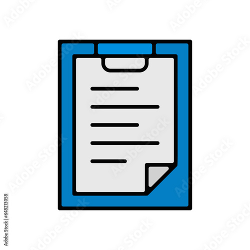 picto pictogramme icones et symboles boutons trace liste checklist tache documents bleu