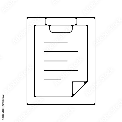 picto pictogramme icones et symboles boutons trace liste checklist travail note