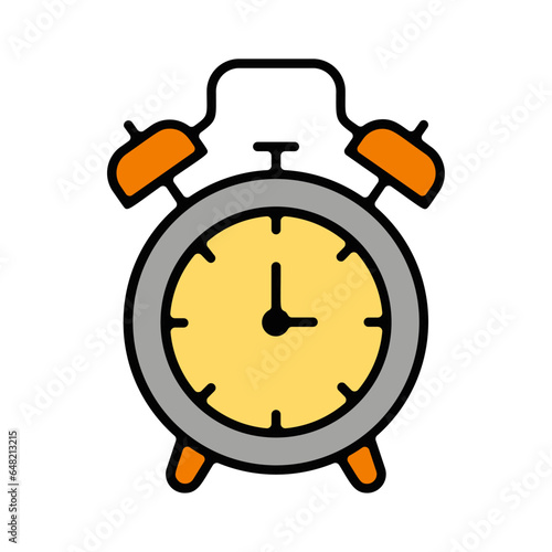 picto pictogramme icones et symboles boutons trace reveil alarme pendule heure horloge couleur