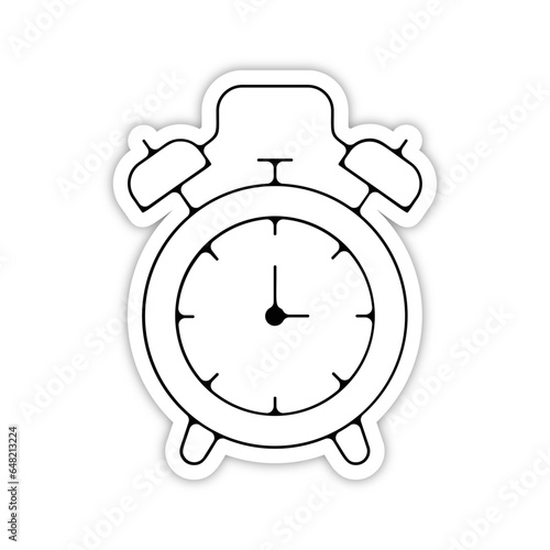 picto pictogramme icones et symboles boutons trace reveil horloge alarme heure relief