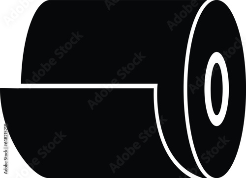 Tissue paper icon vector. Trendy flat tissue paper icon from medical collection isolated on white background. Vector illustration can be used for web and mobile graphic design, logo, eps10