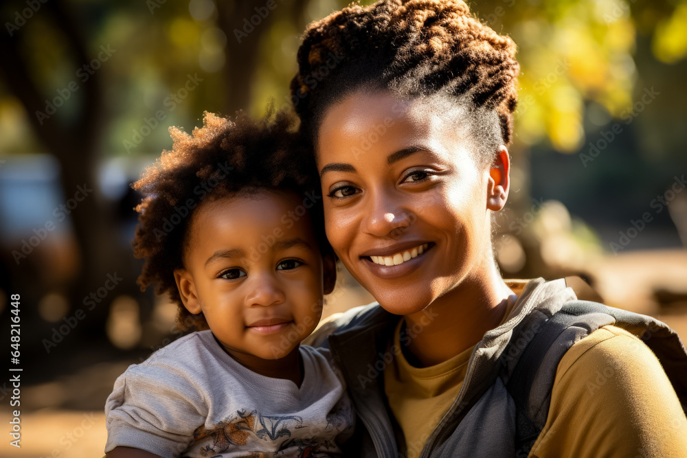 Fototapeta premium Prevent mother-to-child transmission of HIV 