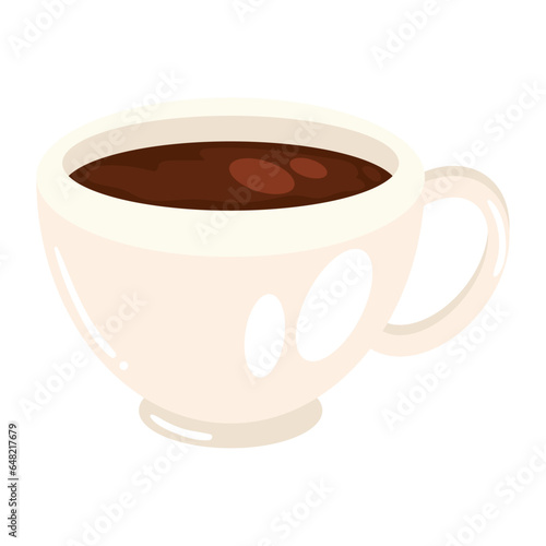 warm mug of drink coffee