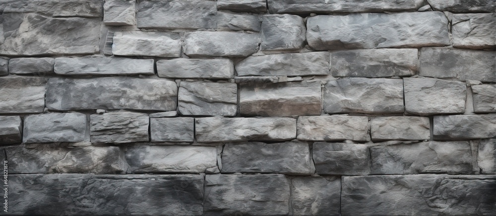 Texture of an aged stone wall