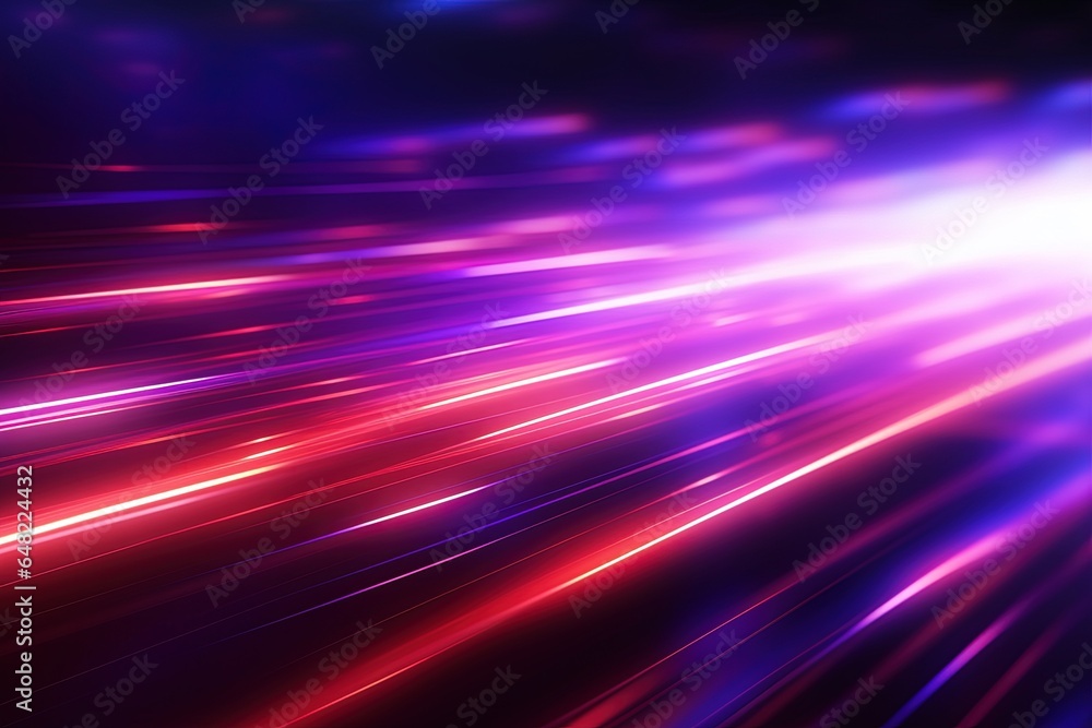 abstract futuristic background with pink blue glowing neon moving high speed wave lines and bokeh lights. Data transfer concept Fantastic wallpaper