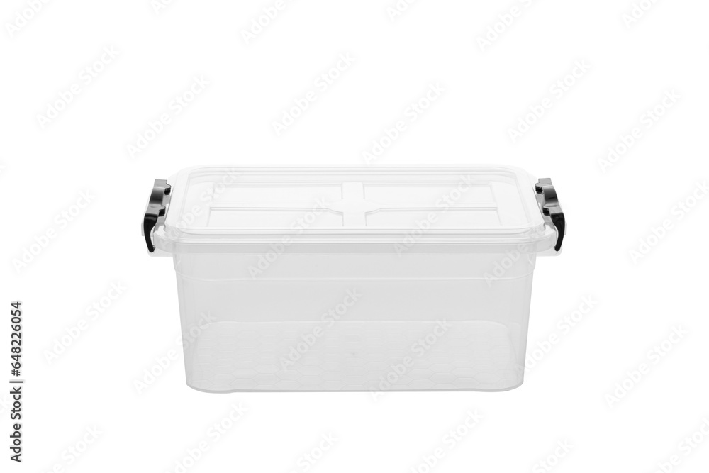 Plastic food container isolated on transparent background Plastic food container isolated on transparent background