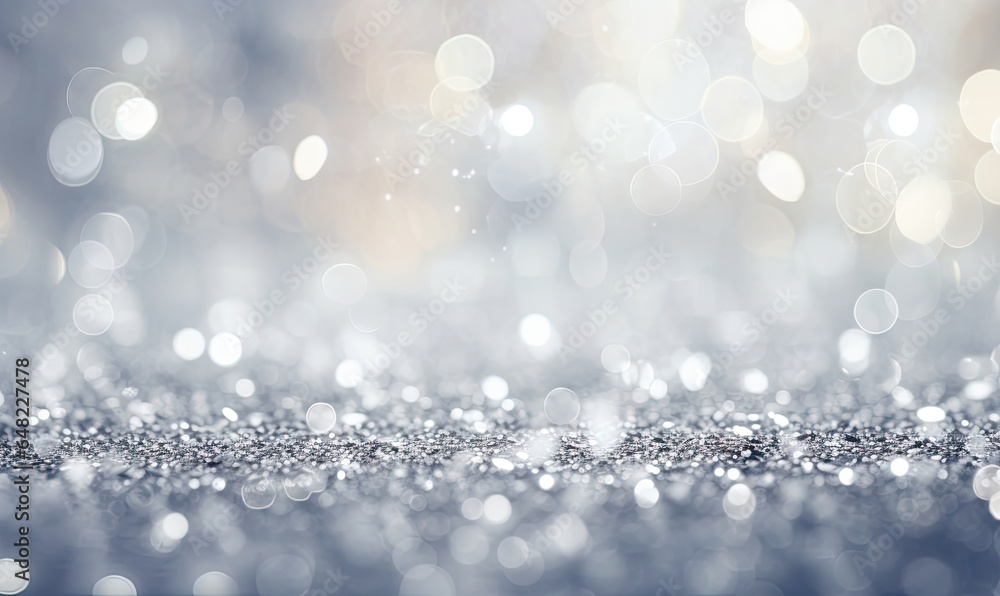 Glittering silver background. Glittering silver background.