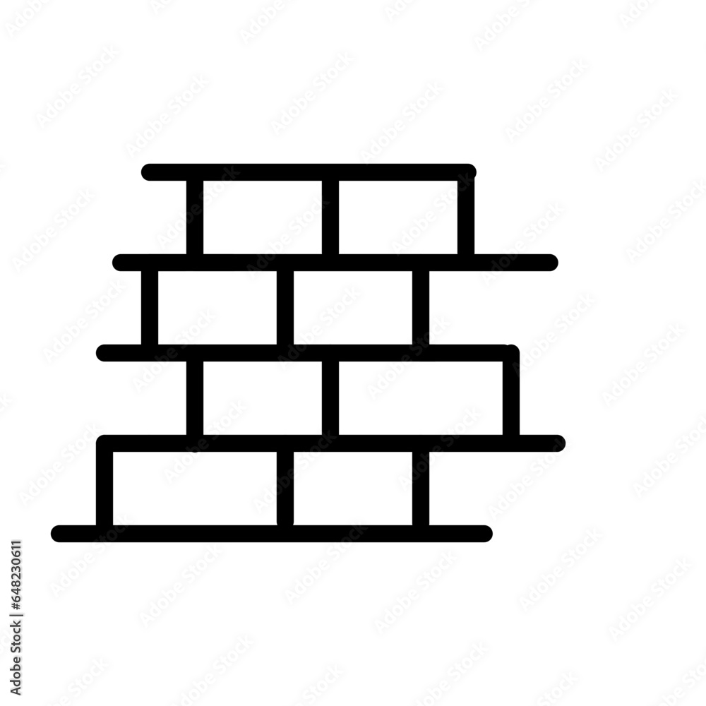 Brick Line Vector Brick Line Vector