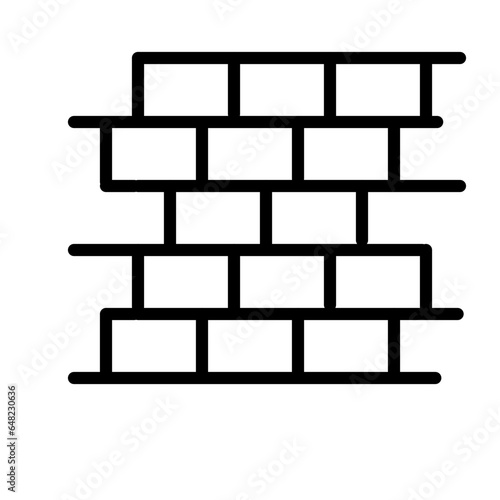 Brick Line Vector 