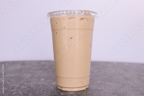 Iced vanilla coffee