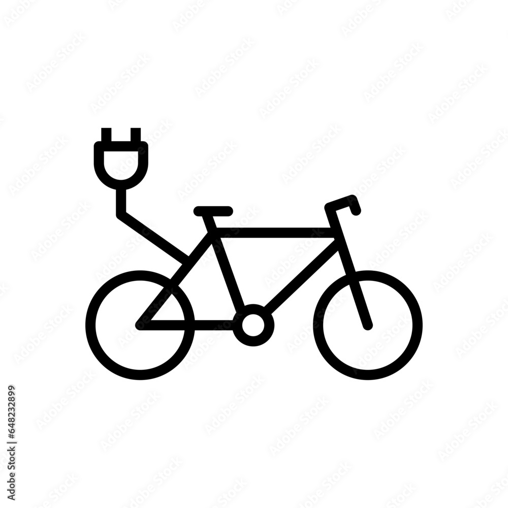 Electric bicycle Icon, Electric Bike Electric bicycle Icon, Electric Bike