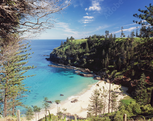 A Pristine Beach; Norfolk Island photo