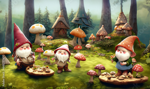 Plakat toadstool