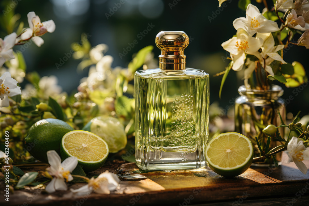 still life with flowers and perfume still life with flowers and perfume