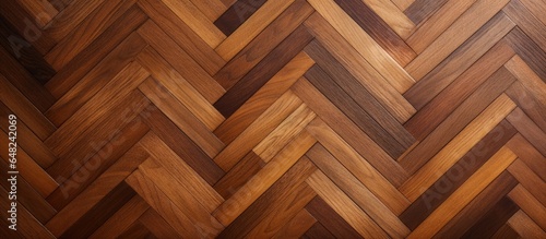 Reddish wood parquet in vertical orientation serves as an interior background