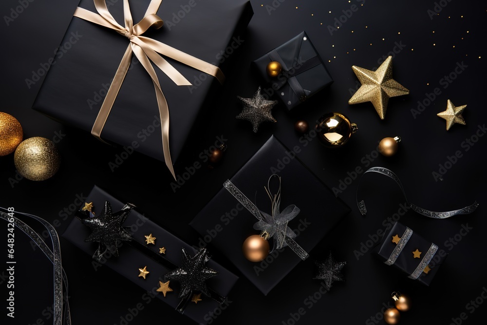 Christmas and New Year Concept. Christmas and New Year Background. Christmas and New Year Theme. Christmas Gift. New Year Party. Generative Ai. Christmas and New Year Concept. Christmas and New Year Background. Christmas and New Year Theme. Christmas Gift. New Year Party. Generative Ai.