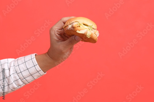 Hand Holding Food