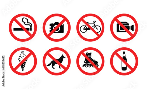 8 common prohibited signs for retail store