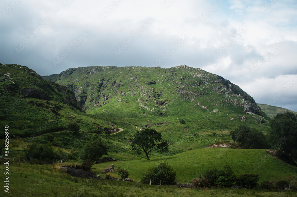 Gleninchaquin park, beara peninsula; County kerry, ireland Gleninchaquin park, beara peninsula; County kerry, ireland