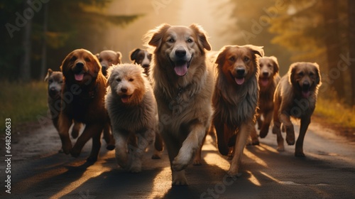 Challenges and rewards of working with rescue dogs as a dog walker.