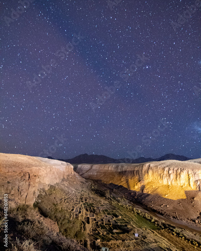 starry desert canyon