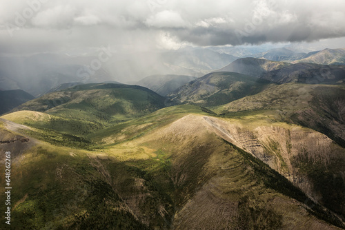 Aerial View Of Nahanni National Park Reserve; Northwest Territories, Canada photo