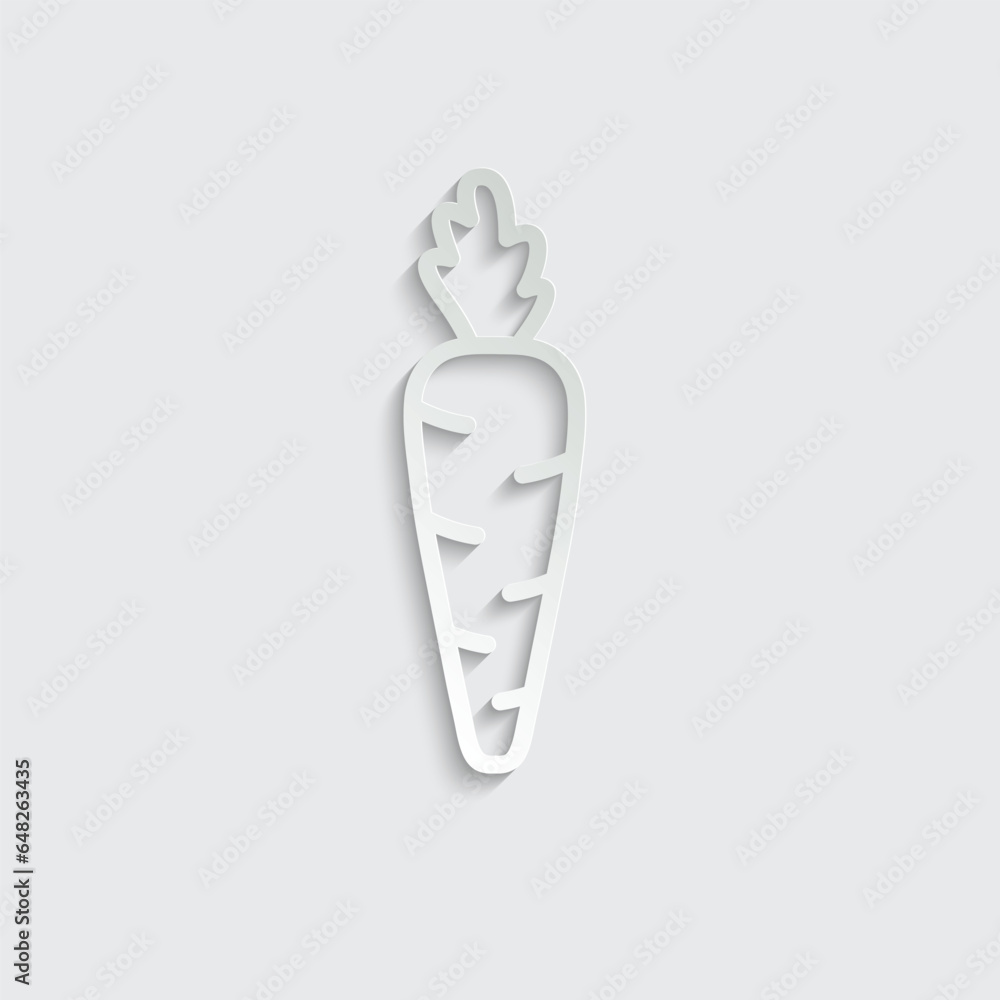 carrot icon vector sign vegetarisn carrot icon vector sign vegetarisn