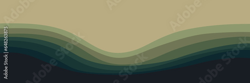 gradient color wave line pattern vector illustration for wallpaper, background, backdrop design, and design template