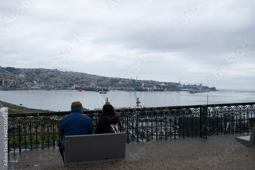 person on the pier