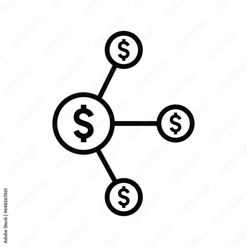 Affiliate marketing icon. Affiliate marketing icon.
