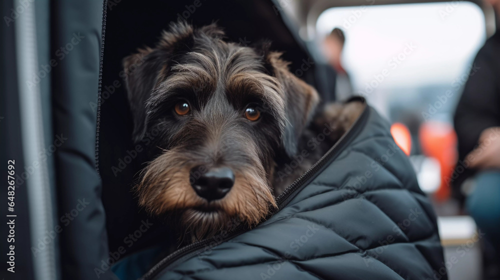 Companion’s Comfort: A Dog’s Contentment in Travel Companion’s Comfort: A Dog’s Contentment in Travel