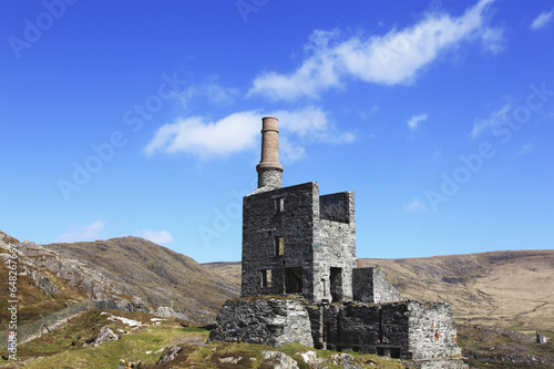 Mining Tower, Near Allihies; County Cork, Ireland photo