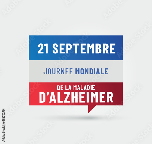21 septembre - journée mondiale de la maladie
