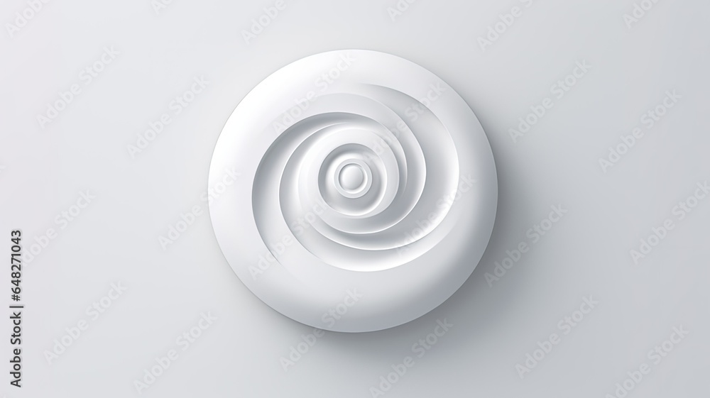 a white background with a perfectly centered abstract circle, portraying simplicity and sophistication. a white background with a perfectly centered abstract circle, portraying simplicity and sophistication.