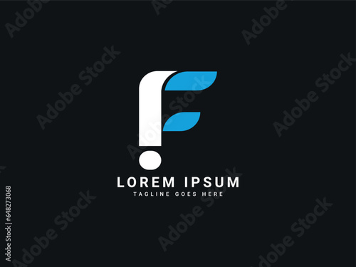 f letter logo 